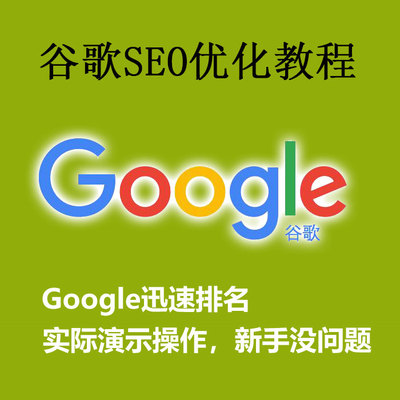 谷歌SEO教程视频 google外贸网站英文网站关键词排名推广搜索优化-乐学教程网