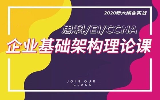 琪麟老师：思科CCIE EI企业基础架构理论课67期 2020培训视频下载共16.3G-乐学教程网