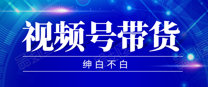 绅白不白：2020年9月红利项目 视频号带货(无水印)-乐学教程网