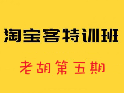 老胡淘客特训营第三、四期、五期，价值4999元-乐学教程网