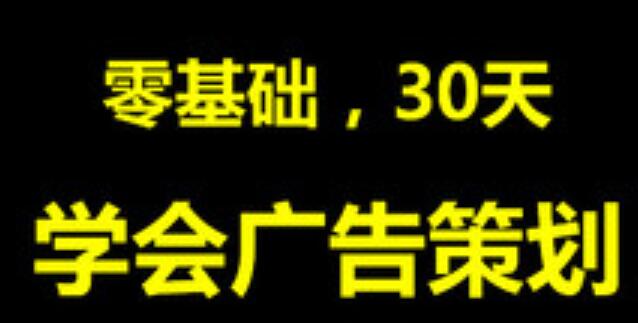 脑群广告策划人·零基础，30天，学会广告策划，价值599元-乐学教程网