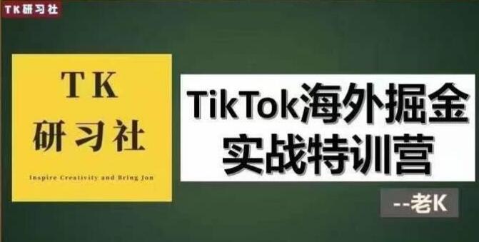 TK研习社·TikTok海外掘金实操特训营-乐学教程网