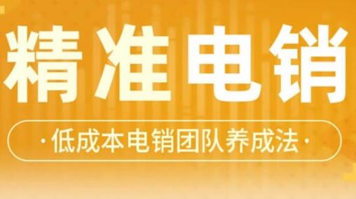 张烜搏·精准电销，低成本电销团队养成法-乐学教程网