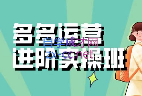 小乔·拼多多视频起店（蓝海项目），多玩法合集，价值2678元-乐学教程网