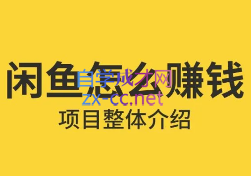 赋闲创客·闲鱼无货源高级进阶卖货5.0，价值798元-乐学教程网