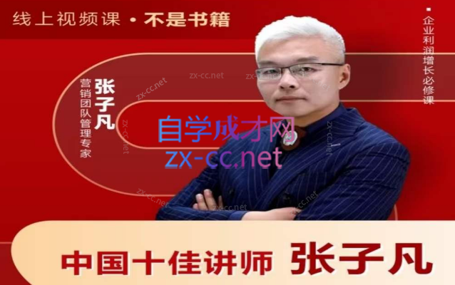 张子凡20年实战经验，揭秘营销背后的底层逻辑-乐学教程网