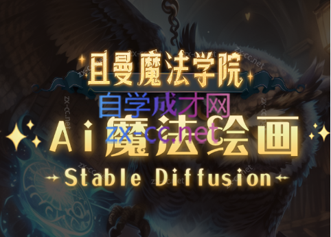 AI魔方绘画·Stable Diffusion专业系统课丨高效辅助Ui/运营作品集-乐学教程网