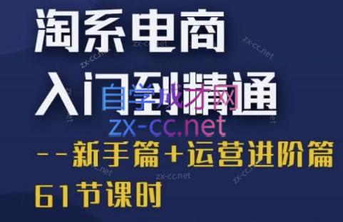 拿铁·淘宝电商入门到精通（新手篇+运营篇）-乐学教程网