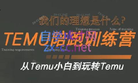 苗苗·拼多多跨境（temu）课程-乐学教程网