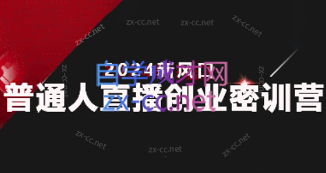 星越·2024拼多多无货源直播带货创业密训营-乐学教程网