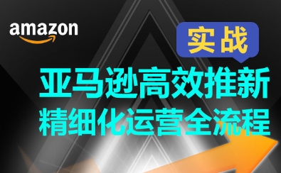 亚马逊高效推新精细化运营全流程-乐学教程网