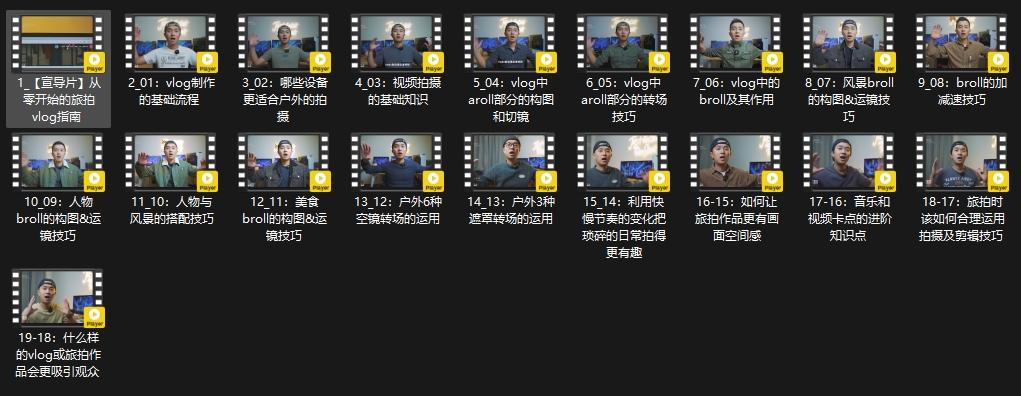 从零开始的旅拍vlog指南-乐学教程网